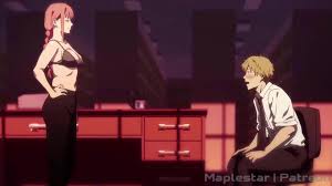 Makima and Denji having a good time - ThisVid.com