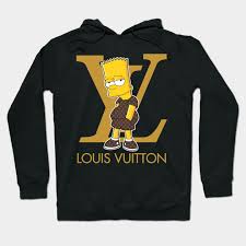 louis vuitton bart simpson