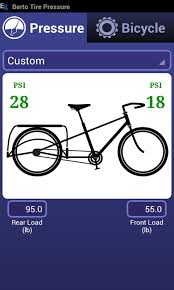 Weight of rider & bicycle: Amazon Com Bicycle Tire Pressure Calculator Appstore For Android