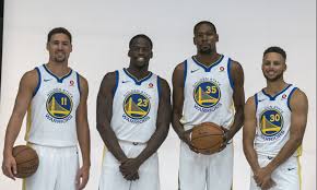 why is the warriors lineup known as the hamptons five