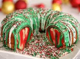 Rainbow Christmas Wreath Recette Avec Images Delicieux Desserts Noel Cuisine Dessert Noel