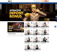Casino players can enjoy live games. Bk8 Online Casino Review