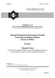 Malaysia dan kerjasama masyarakat antarabangsa. Bmm1014 Pengenalan Sejarah Perkembangan Bahasa Melayu Edisi Pelajar