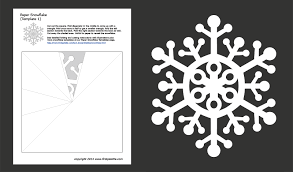 How to cut paper snowflakes. Paper Snowflake Templates Free Printable Templates Coloring Pages Firstpalette Com