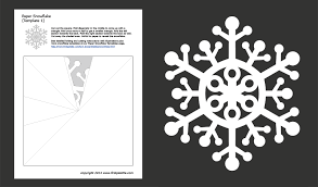 Christmas snowflakes powerpoint templates are free and you can use it to create free. Paper Snowflake Templates Free Printable Templates Coloring Pages Firstpalette Com