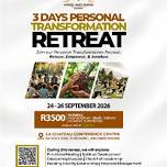3 Days Personal Transformation Retreat