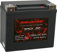 Lithium starter batteries