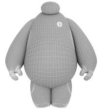 Big Hero 6 Baymax 3d Model Fan Art Big Hero 6 Baymax 3d Model Fan Art Cg Gallery Computer Graphics Forum