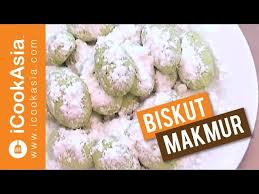 Your hari raya goodies wouldn't be complete without having a tub of kuih makmur at home. Resepi Biskut Makmur Try Masak Icookasia Youtube