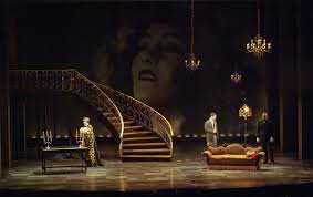 Sunset Boulevard G W Mercier Set Design