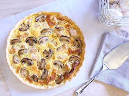 Quiche Au Poulet Champignons A L Italienne Recette Quiche Poulet Recettes De Cuisine Recette Quiche