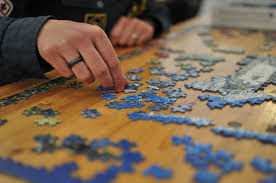 Solution for getting discouraged with the puzzle (becky took a break; My Pinky Finger Jigsaw Puzzles A Great Waste Of Time