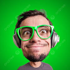 Müzikten Zevk Alan Koca Kafalı Kukla Adam Müzik Dinleyen Koca Kafalı  Karikatür Fotoğraf Arka plan Ve Ücretsiz İndirmek İçin Resim