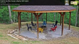 The living/kitchen area is smaller than we would have liked, but it became cozy after a few hours. Cabins By The Caves Liberty Hill Cabin Youtube