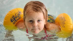 Kids get in the swim of things