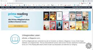 Amazon prime video is uitgerold op 14 december 2016. Lesen Und Vorgelesen Bekommen Amazon Prime Reading