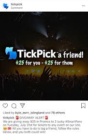 Tickpick Coupons Official Discount Codes And Promo Codes