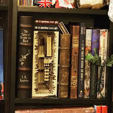 Book Nook I Made From An Iq Max Kit In 2020 Book Nooks Bard Hogwarts