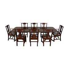 21″w x 20″d x 36.5″h, seat height 18.5″. 83 Off Baker Furniture Baker Furniture Dining Room Table And Chairs Tables