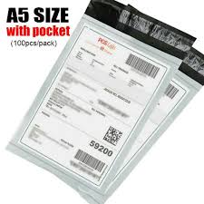 Malaysia post (pos malaysia) is malaysia's national postal service provider, delivering local pos malaysia berhad is a post services company in malaysia. A5 Size S 100pcs Courier Bag With Pocket Pos Laju Size S Flyers Shopee Malaysia