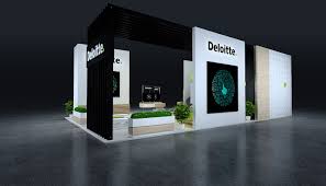 Deloitte On Behance Exhibition Design Booth Design Exhibition Booth Design