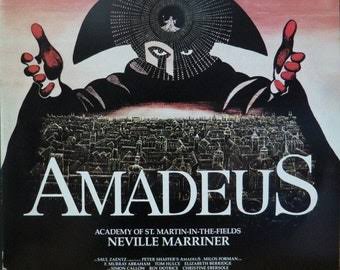 Amadeus Original Soundtrack Recording on Fantasy Movie Soundtrack LP Record  Vinyl Album - Etsy