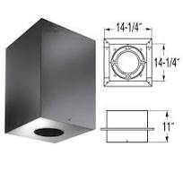 6" DuraPlus 11" Square Ceiling Support Box - 6DP-CS11