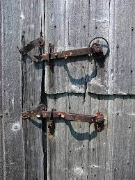 Decorative sliding barn door handles: Barn Door Latches Greeting Card For Sale By Joanne Coyle