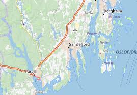 Larvik is a city in vestfold. Michelin Landkarte Sandefjord Stadtplan Sandefjord Viamichelin