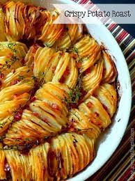 Crispy Potato Roast Dinner Sides Recipes Recipes Thanksgiving Dinner Sides
