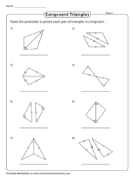 Check spelling or type a new query. Congruent Triangles Worksheets