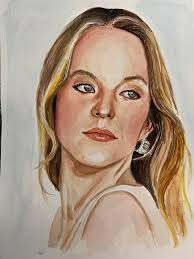 My latest artwork "Is This Real?" watercolor and ink