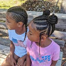 Voiceofhair Stylists Styles On Instagram Braided Beauties So Adorable Via Braidituptally Braids For Black Kids Kids Hairstyles Girls Kids Hairstyles