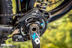 Wenn man die kettenführung kauft, also immer daran denken, schrauben und hülsen zur kettenblattmontage in. Foto Mrp Kettenfuhrung Und Sram X0 Dh Carbon Kurbel A