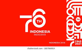Link download, pedoman penggunaan, hingga filosofi. Anniversary Logo Republic Indonesia Independence 76 Stock Vector Royalty Free 1807860814