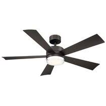 A chandelier ceiling fan adds function and glamourous style; Large Outdoor Ceiling Fans You Ll Love In 2021 Wayfair