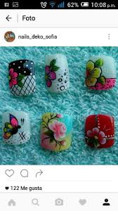 Catalogo de uñas decoradas de los pies mariposas : Pin De Ana En Decoracion Unas Con Monos Arte De Unas De Pies Pinceles Para Unas