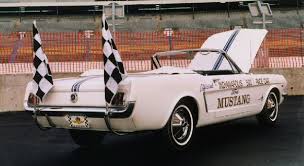 Image result for Pace Car White 1964 Mustang