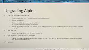 Install from binary tar.gz file. Creating Custom Postgresql Packages In Alpine Linux For Use With Linux Containers Docker Virtual Machine By Lloyd Albin Creating Custom Postgresql Ppt Download
