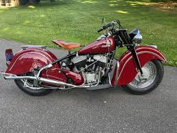Image result for Indian Red 1946 Motorcycle