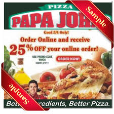 Papa Johns Printable Coupon July 2014 Printable Coupons Papa Johns Free Printable Coupons