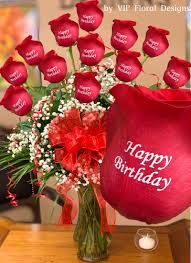 Vegas rose flowers ei tegutse valdkondades ostlemine, lilleseadjad. Happy Birthday Personalized Roses Las Vegas Flower Delivery Vip