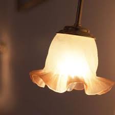 Insure glass is centered on socket and snugly tighten ring. How To Paint Light Globes Ehow Glass Light Fixture Painting Light Fixtures Glass Light Globes