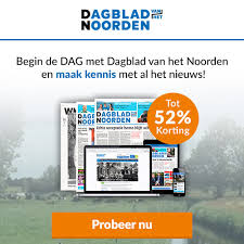 The newspaper is owned by ndc mediagroep. Dagblad Van Het Noorden Zaterdag Abonnement Slechts 2 50 Per Week