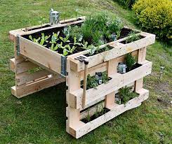 Bauen mit europaletten und brettern. Palettenhochbeet Selber Bauen Globus Baumarkt