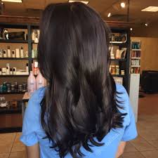 Gorgeous Shine For This Rich Mocha Color Brunette Hair Color Hair Styles Brunette Hair