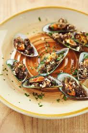 Persillade Baked Mussels Baked Mussels Stuffed Peppers Pretty Food