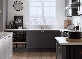 Maybe you would like to learn more about one of these? Farringdon Shaker Porcelain Bespoke Painted Graphite First Impressions Kitchens Kitchen Design Kitchen Contemporary Design Country Kitchen Designs