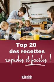 Top 20 Des Repas Rapides A Faire Le Midi Repas Rapide Menu Minceur Semaine Recette