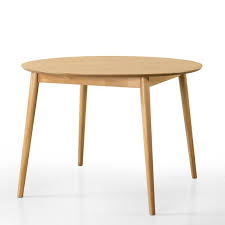 George Oliver Beech Mid Century Wood Solid Wood Dining Table Reviews Wayfair Meja Makan Meja Makanan